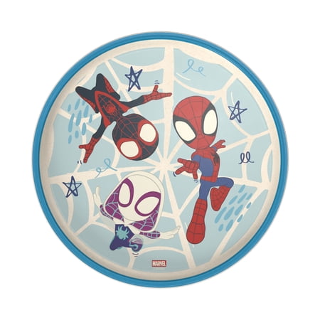 Zak Designs Spidey and His Amazing Friends 8" Round Plate