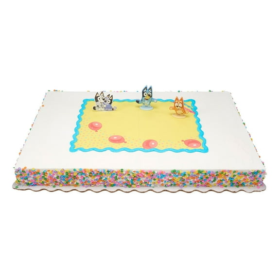 Bluey Half Sheet Cake