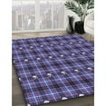 thumbnail image 3 of Ahgly Company Machine Washable Indoor Square Transitional Medium Slate Blue Area Rugs, 7' Square, 3 of 7