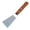 A, variant on Barbecue Clips Barbecue Accessories for Outdoor Cooking with Wooden Handle Stainless Steel Small Frying Spatula Leak Spatula for Steak Pizza Frying Fish and Baking