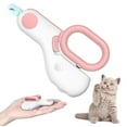 thumbnail image 1 of CNKOO Cat Nail Clipper with LED Light Safety Pet Nail Trimmers Cat Claw Clipper Scissors Dog Nail Cutter Avoid Excessive Cutting Pet Grooming Tool, 1 of 10