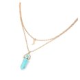 thumbnail image 1 of Collar HUOGUO con colgante de cristal de piedra natural para mujer, 1 of 4