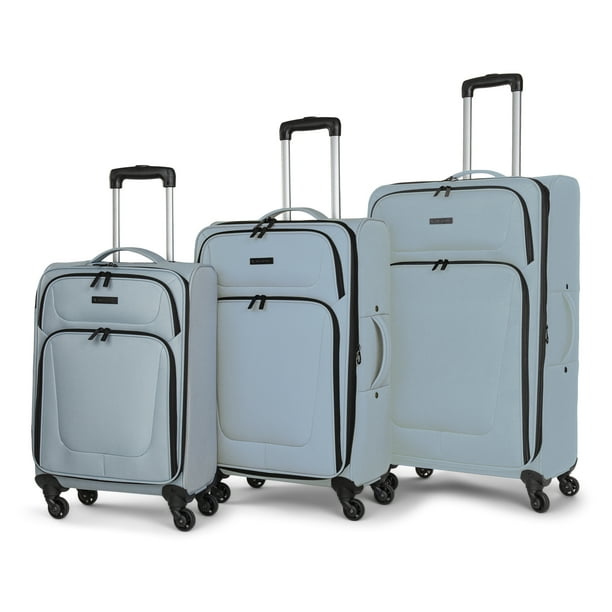 Swiss Mobility DEN 3 Piece Luggage Set Silver