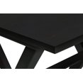 thumbnail image 3 of Monarch Specialties Accent Table, End, Side Table, Square, Nightstand, Bedroom, Lamp, Brown Veneer, Transitional, 3 of 9