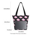 thumbnail image 3 of Fotbe Cowboy Hat Bolsa de Playa con Estampado, Bolsa de Hombro, Bolsa de Mano Espaciosa, Bolsa de Viaje Ligera, Bolsa de Compras Versátil, 3 of 6