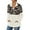 A-WH2110, variant on Yuanlong Womens Sweatshirts Winter Half Zipper Lapel Leopard Patchwork Long Sleeve Fuzzy Sweatshirt Outdoor Thermal Tops