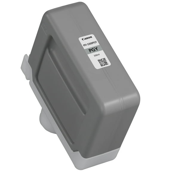 Canon Canon PFI-3300 Pigment Ink Tank, 330ml Capacity, Photo Gray