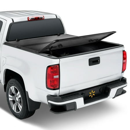 Auto Drive Hard Tri Fold Truck Bed Tonneau Cover Fits 15-19 Chevy Colorado / GMC Canyon 5 Bed