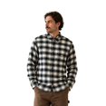thumbnail image 1 of Carhartt Men's Malt/Black Shirt Rugged Flex Relaxed Fit Button Down L/S (356), 1 of 12