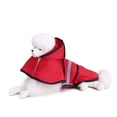 thumbnail image 7 of Reflective Dog Raincoat Jacket with Adjustable Hood, Waterproof Pet Poncho with Leash Opening for Small to Large Dogs(Red,XXL), 7 of 7