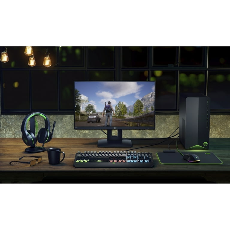 HP Pavilion TG01 Prebuilt Gaming Tower, AMD Ryzen 5 5600G, 16GB