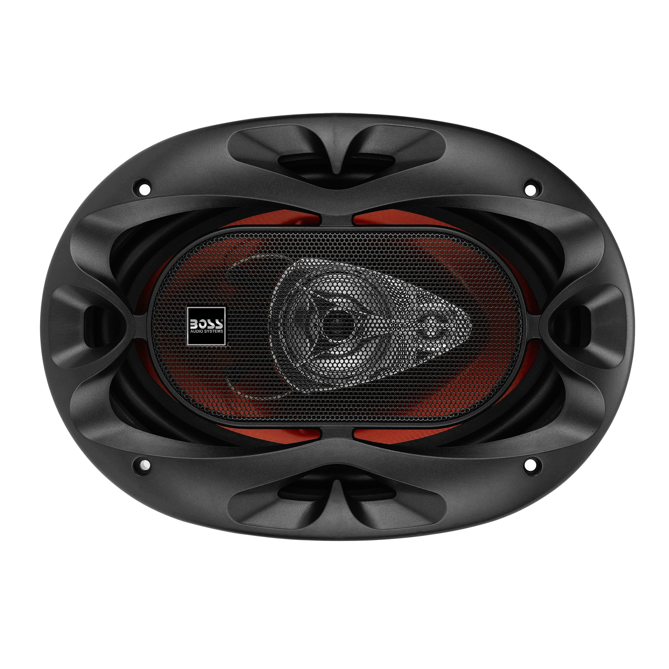 BOSS Audio Systems CH6930 Chaos Series 6 x 9 inch Car Door Speakers - 400 Watts Max (per pair), Coaxial, 3 Way, Full Range, 4 Ohms, Sold in Pairs, Bocinas Para Carro