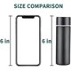 thumbnail image 3 of Mini Flask,150 ml Small Flasks,Cute Water Bottle,Insulated Vacuum 18/10 Stainless Steel Thermal Flask (Blue), 3 of 5