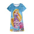 thumbnail image 1 of Camiseta infantil para niñas, ropa cómoda de manga corta para niños pequeños, recién llegada, vestido de princesa Jasmine de dibujos animados de Disney para Gir11T-12T Gao Jinjia LED, 1 of 2