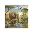 thumbnail image 1 of Motif Tigre/éléphant/ange/dauphin/paon/loup 5D DIY Croix Point de Croix Résine Point Rond Résine Strass Broderie Diamant Peinture Maison, 1 of 9