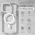 thumbnail image 2 of Funda de carga inalámbrica magnética Original para Magsafe para iPhone 14 13 12 11 Pro Max Plus Mini X XS XR SE, accesorios de cubierta transparente Dengxun unisex, 2 of 2