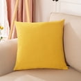 thumbnail image 1 of Nvzi 3 piezas de funda de almohada de lino sólido Clásica y atemporal, funda de almohada simple de color puro, con cualquier cama es brillante 19,69 x 27,56 pulgadas (albaricoque), 1 of 5