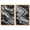 Gold Frame, variant on Ethereal Bloom Duo Canvas Print Geode Wall Decor Set by Art Remedy, Gallery Wrapped, 36 x 54