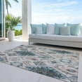 thumbnail image 6 of Addison Rugs Chantille Indoor/Outdoor Transitional Moroccan Beige Washable Rectangle Rug, 8' x 10', 6 of 6