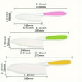 thumbnail image 2 of Kitchen Children's Knife Set Of Three Pieces Children's Cake Fruit And Vegetable Cutting Knife Set, Children's Cooking Knife, Firm Grip, Serrated Edge, BPA Free Children's Knife, 2 of 8