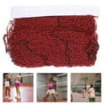 thumbnail image 1 of GOOHOCHY Filets de Badminton Portables Intérieur Rouge Foncé 1Ensemble pour Sport en Famille, 1 of 8