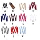 thumbnail image 4 of Sonducket Correa para pantalones con tirantes en forma de X con 4 pinzas, pantalones cruzados elásticos para hombres y mujeres, Clip para Accesorios de disfraces Blanco, 4 of 6
