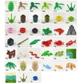 thumbnail image 3 of Vogacara Ladrillos de construcción Miniatura Bloques para construir Juguete Adultos Niños Juguetes Escritorio Preescolar Juego educativo Hogar Escuela Juguetes de construcción Tipo 1 Vogacara FN009812-01, 3 of 6