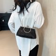 thumbnail image 4 of La Cena Damas Elegantes Con Cadena Metal Bag Beso Local, 4 of 9