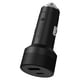 thumbnail image 1 of Cargador de Auto Mophie 42W con Entradas USB-C y A Negro, 1 of 5