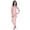 Light Pink Salmon, variant on Moomaya Printed Nightwear 2 Pcs Set For Womens Spaghetti strap Sleepwear Pajama Set Pj