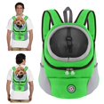 thumbnail image 2 of Cheap!Code Mochila para Perros, Mochila Transpirable, Ajustable para Perros Y Gatos con Fondo Impermeable, Correas Acolchadas para Los Hombros, Mochila para Perros De Viaje, 2 of 7