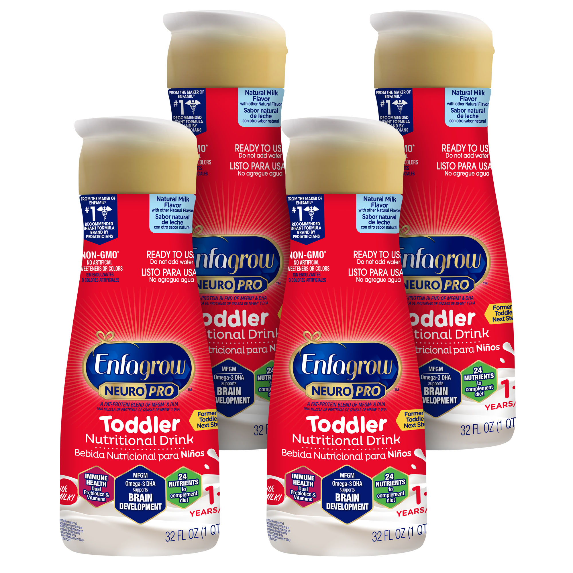 Enfagrow NeuroPro Omega 3 DHA Prebiotics NonGMO Toddler Nutritional