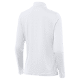 thumbnail image 3 of Women's Antigua  White Minnesota Vikings Reprocess Quarter-Zip Top, 3 of 4