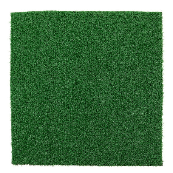 Miangastore Artificial Grass Square Mat Fake Grass Turf Patch Synthetic Garden Grass Tiles Realistic Grass Rug for Indoor Outdoor