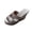 Beige, variant on Women Open Toe Slide Sandals Dual Strap Shoes Comfortable For Casual Home Travel Daily Outdoor Walking Activities