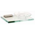 thumbnail image 3 of Arch Soap Holder with Glass Dish, Polished Chrome, 3 of 3