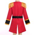 thumbnail image 5 of IDOPIP Kids Prince Charming Costume for Boys Circus Soldier Royal Guard Pirate Halloween Party Dress Up, 5 of 7