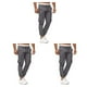 thumbnail image 2 of Sonducket Pantalones de hombre Casual Color sólido Reemplazo Elegante Cordón fácil de combinar Oficina en casa Pantalón largo Luz general 4XL Type1 NO1, 2 of 6
