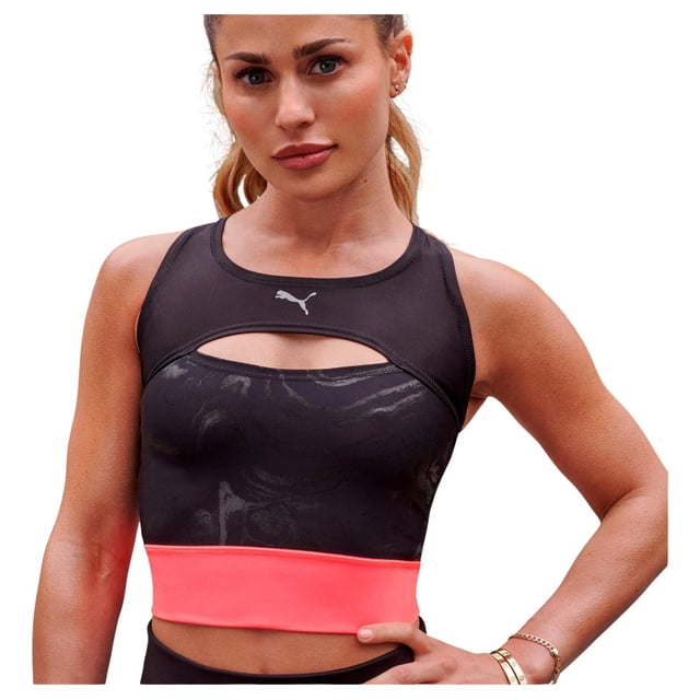 Top Deportivo Puma Mujer Run Ultraform Tank Negro Running negro S