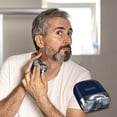 thumbnail image 1 of Electric Shaver For Men Pocket Size Mini Portable Shaver Wet And Dry Mens Shaver Usb Rechargeable Shaver Charging Easy One Button Use,Blue Electric Shaver, 1 of 9