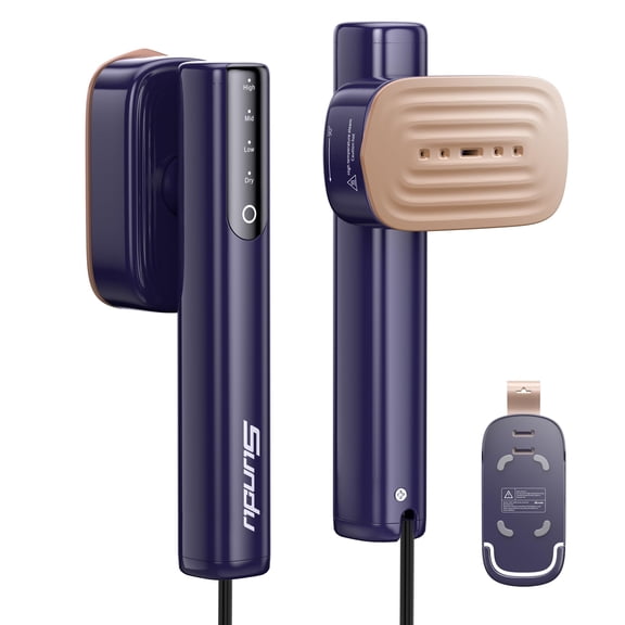 SUNDU HANDHELD TRAVEL STEAMER FOR CLOTHES - NAVY BLUE