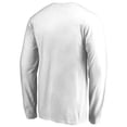 thumbnail image 3 of Men's White Ohio Bobcats Primary Logo Long Sleeve T-Shirt, 3 of 3