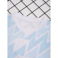 thumbnail image 5 of Zaldita Kids Boys Football Uniform Soccer Jersey V Neck Short Sleeve T Shirt Tops with Drawstring White M, 5 of 7