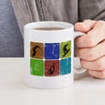 thumbnail image 4 of CafePress - Snowboarding Vintage Snowboarder Mug - 11 oz Ceramic Mug - Novelty Coffee Tea Cup, 4 of 4