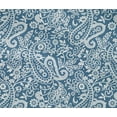 thumbnail image 5 of oneOone Cotton Flex Blue Fabric Paisley Fabric For Sewing Printed Craft Fabric By The Yard 40 Inch Wide-U8, 5 of 6