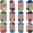Variety Pack, variant on JubileeYarn Zoned Out Yarn - 100g/Skein DK Cotton - Ecstasy - 2 Skeins