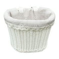 thumbnail image 3 of funtasica Kids Bike Basket Accessories Bike Hanging Basket for Children Toddlers Girls White, 3 of 8