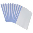 thumbnail image 1 of Unique Bargains Clear Report Covers with Sliding Bar, 15mm 135 Sheets Capacity,Blue, 10Pack, 1 of 6