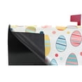 thumbnail image 4 of Easter Eggs with Color Stripes Mailbox Covers Magnetic Post Box Cover Wraps Standard Size 21"x18" Waterproof Home Garden Yard Outside Decor, 4 of 9