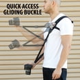thumbnail image 4 of USA GEAR TrueSHOT Rapid Fire Camera Neck Strap Sling, Striped, 4 of 9